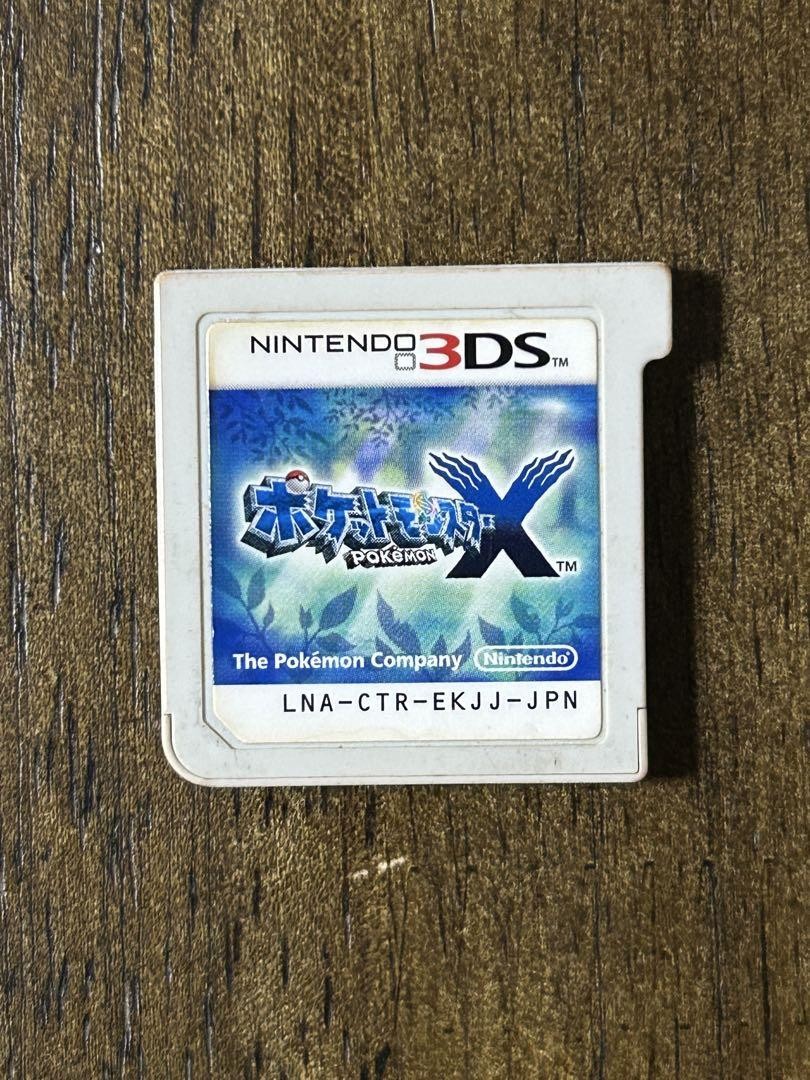 Pokemon X Nintendo 3DS Game Cartridge Only Japanese Version