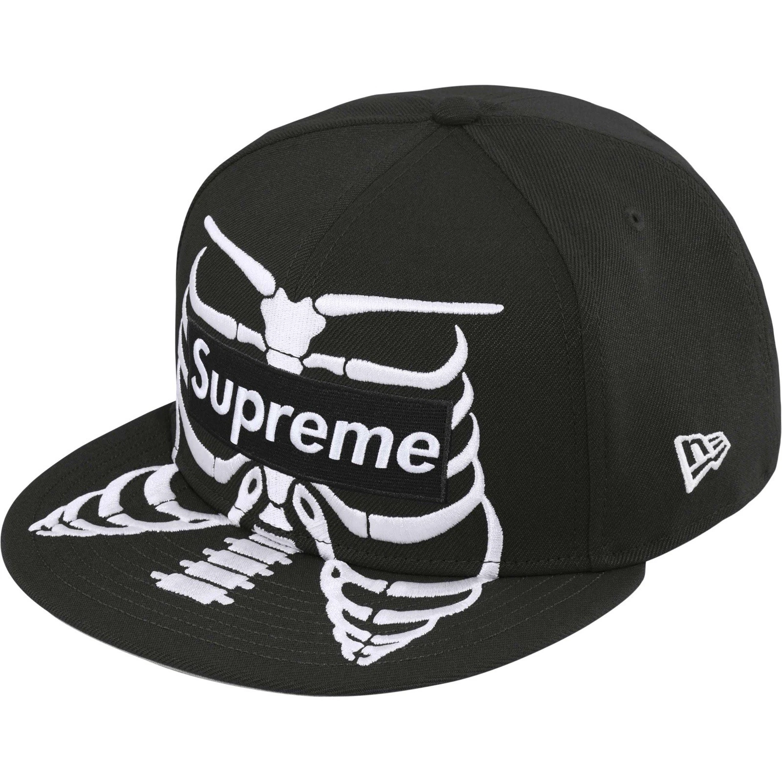 Boîte Supreme Bones Logo New Era Noir