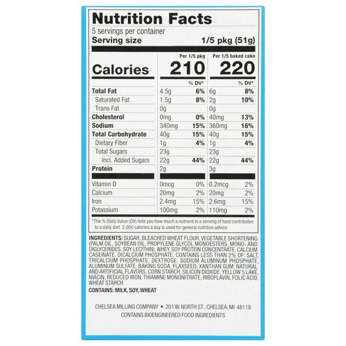 Jiffy Cake Mix Yellow, 9 Ounce - Picture 3 of 6