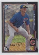 2015 Bowman Chrome Prospects Asia Exclusive Black Wave Refractor Kris Bryant 3y6