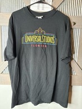 Vintage 90s Universal Studios Florida Theme Park Graphic Shirt Size XL USA Made
