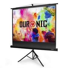 Duronic Tripod Projector Screen TPS50/43 50 Inch 102X76(cm), White 