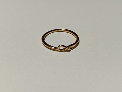 Pandora Unendlichkeitsknoten Ring 14 Karat Vergoldung (168898C00-60)