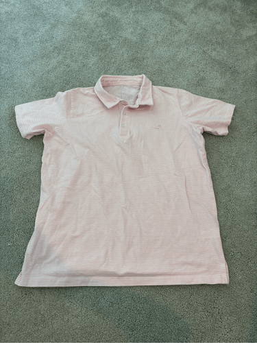 NWOT Properly Tied Jackson Polo, pink/white Youth Med $48 - Picture 4 of 6
