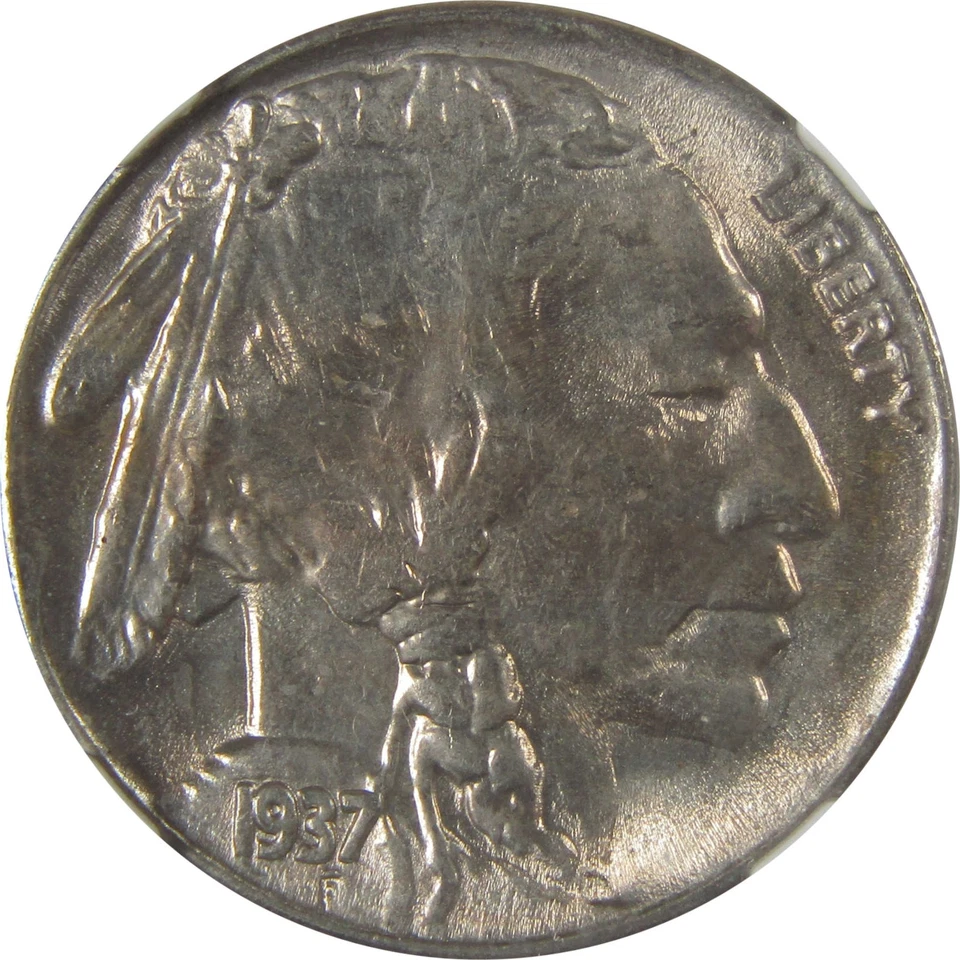 1937 S Indian Head Buffalo Nickel MS 65 NGC Bag Fragment SKU:I22656 - Image 3 of 4