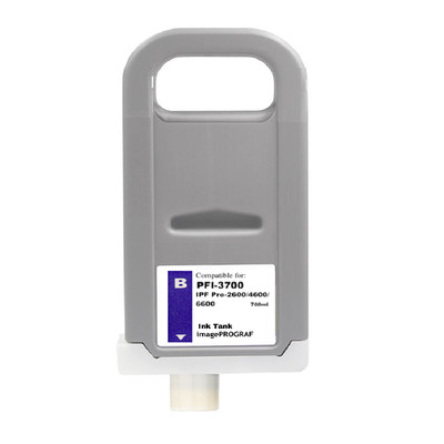 PFI-3700 Blue Ink Cartridge for Canon iPF PRO-2600 PRO-4600 PRO-6600
