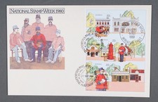 MayfairStamps Australia FDC 1980 National Stamp Week Souvenir Sheet First Day Co