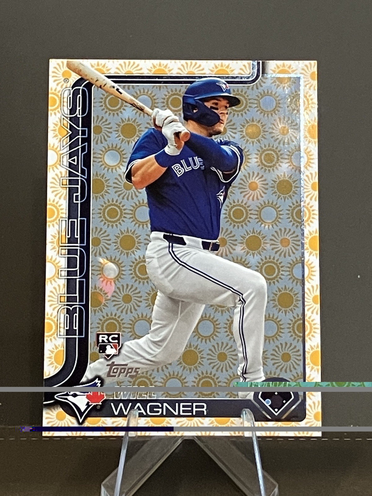 2025 Topps Summer Parallel Will Wagner #430 (RC) Blue Jays