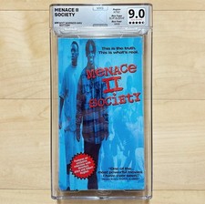 Menace II Society VHS Sealed Rewind Grading 9.0 Movie Rap Hip Hop Menace II Society VHS Sealed Rewind Grading 9.0 Movie Rap Hip Hop