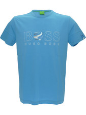 HUGO BOSS ARGENTINA BRASIL 2014 Tee Flag Colour: 450 Light Blue SLIM FIT T-SHIRT