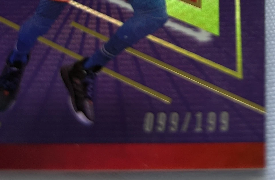 2020-21 Panini Recon Basketball Derrick Rose New York Knicks Holo Red #d 099/199 - Image 2 of 3