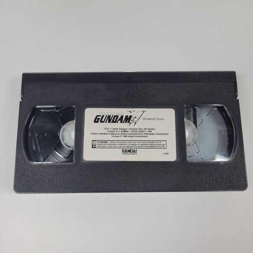 Mobile Suit Gundam Wing Shooting Stars Bandai Entertainment Anime 1999 VHS Tape - Picture 4 of 7