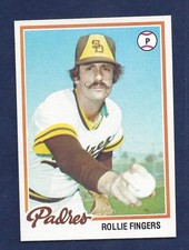 SHARP PACK FRESH 1978 TOPPS BASEBALL #140 ROLLIE FINGERS HOF  .99 SHIP Y482