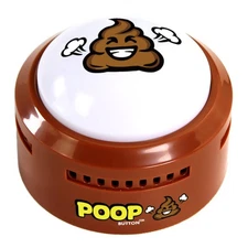 Poop Button - Lights Up and Plays 20 Funny Fart Sounds - Fun Prank & Gag Gift...