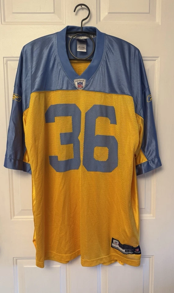 Camiseta RARA de los Philadelphia Eagles Brian Westbrook #36 75 aniversario XXL Foto 2 de 4