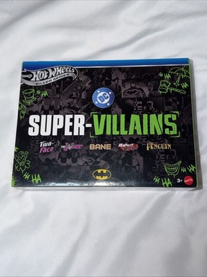 2026 Hot Wheels DC Silver Series DC Batman Super Villains Set BRAND NEW