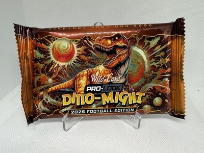 Wild Card Pro-Look Dino-Might 2025 Football Sealed Hobby Pack  