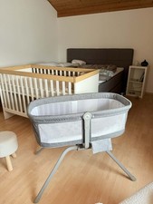 Reisebett für Babys mit Matratze Lionelo Babybett , Wippfuntion von 0 bis 9 kg