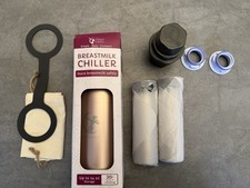Ceres Chill Breastmilk Chiller Up to 24 Ounce Storage Rose Gold With New Extras