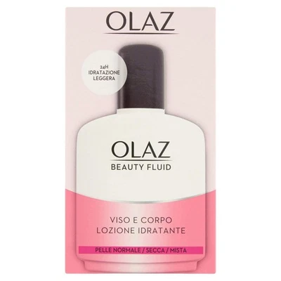 Olay Beauty Fluid, Face and Body Moisturising Fluid, 130 g