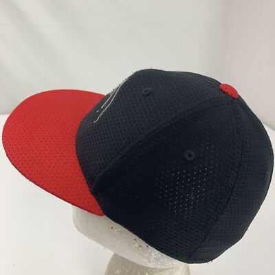 Unknown Bat Logo Ball Cap Hat Fitted XS Baseball | eBay