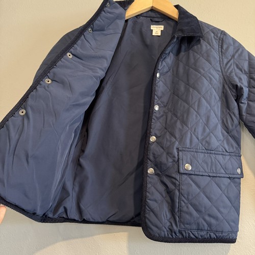Crewcuts Quilted Jacket Corduroy Neck Lightweight 6-7 - Picture 4 of 7