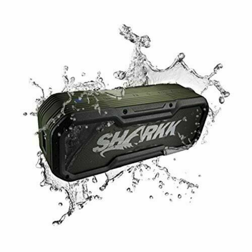 Sharkk Commando Portable Wireless Bluetooth Speaker Black for