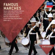 Various Artists : Famous Marches (Virtuoso series) (CD) New and Sealed