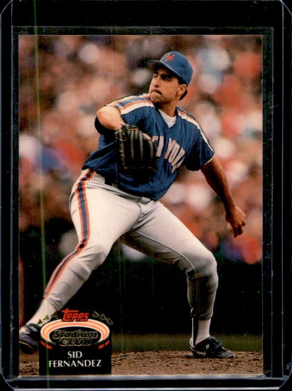 1992 Topps Stadium Club - [Base] #655 - Sid Fernandez