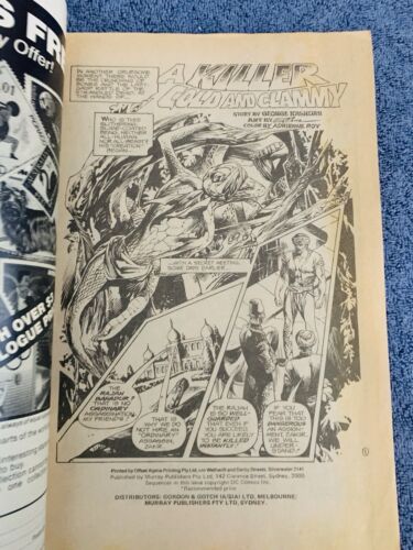 Murray Comics Weird Mystery Tales No. 42 #42 Vintage Bronze Age Australian 50¢ - Picture 2 of 3