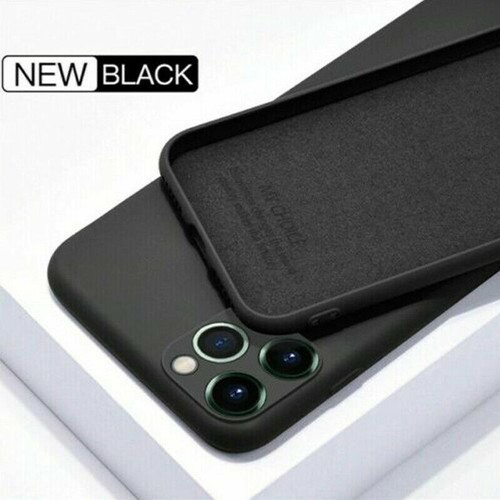 For iPhone 12 11 Pro Max XS Max XR Liquid Silicone Clear Case Camera Lens Cover - Picture 20 of 27