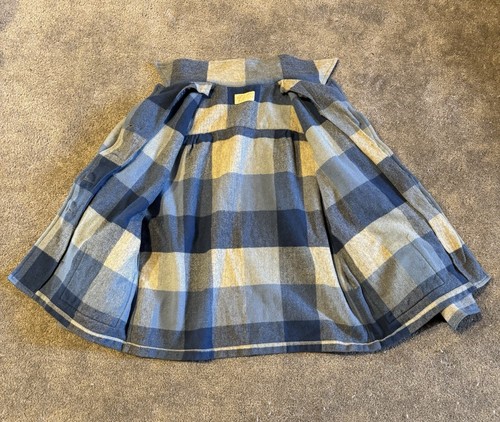 Vtg 1940s 50s Pendleton Blue Plaid Virgin Wool 49er Shirt Jacket Women’s - Picture 4 of 6