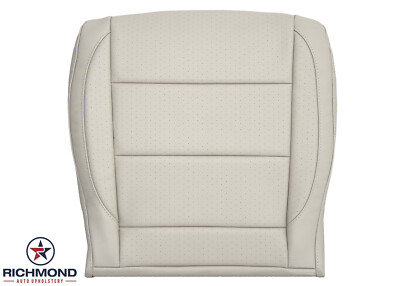 2010 VW Jetta Driver Bottom Seat Cover – Perforated Vinyl, Cornsilk Beige, Direct Fit