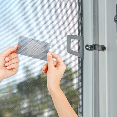 Stark selbstklebendes Fiberglas Netz Abdeckung Flicken Fenster Tür Bildschirm Reparatur Band - Bild 4 von 7
