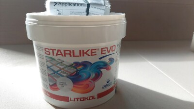 Starlike EVO Epoxy Grout 125 Grigio Cemento Classic Collection 5.5lb Tile Doctor