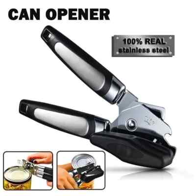 Tin Can Ripper Tin Can Opener Heavy Duty Stainless Steel Cutter Easy Comfy Handle Grip ...