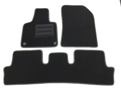 Set compatibile Captur 2013-2019 moquette battitacco in gomma fermi di
