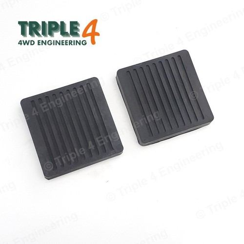 OEM Brake & Clutch Pedal Rubber Set Land Rover Defender 1983-2016 Superb Quality