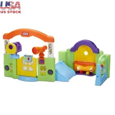Activity Garden Playhouse Babies Toddlers Learning Fun Multi-Activity Center New