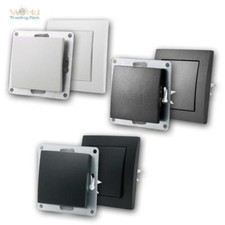 Wechsel-Schalter / Lichtschalter weiß matt Serie FLAIR, unterputz-Schalter 230V