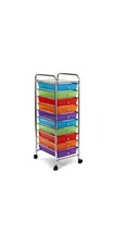 SEVILLE CLASSICS 10-DRAWER ORGANIZER CART