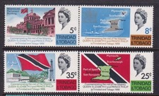 TRINIDA TOBAGO....  1966 Royal visit set  mnh