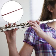 2 Pieces Natural Wooden Flute Stick Rod Woodwind Instruments Tool 36cm x 1cm
