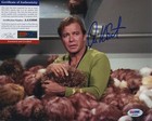 WILLIAM SHATNER STAR TREK SIGNED AUTOGRAPHED COLOR 8X10 PHOT