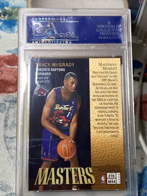 TRACY MCGRADY 1997 FINEST GOLD RARE RC ROOKIE PSA 10 SUPER