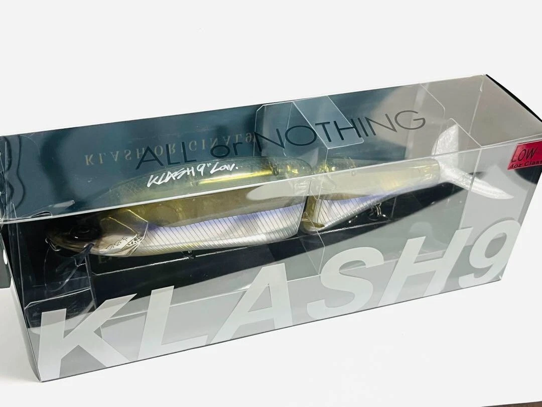 DRT KLASH 9 BIWASAGI Low Float 4 oz Class DIVISION Swimbaits