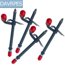 4Pcs Fuel Pencil Injectors For Case 188 207 580CK 580B 580D 20671 20673 A140829