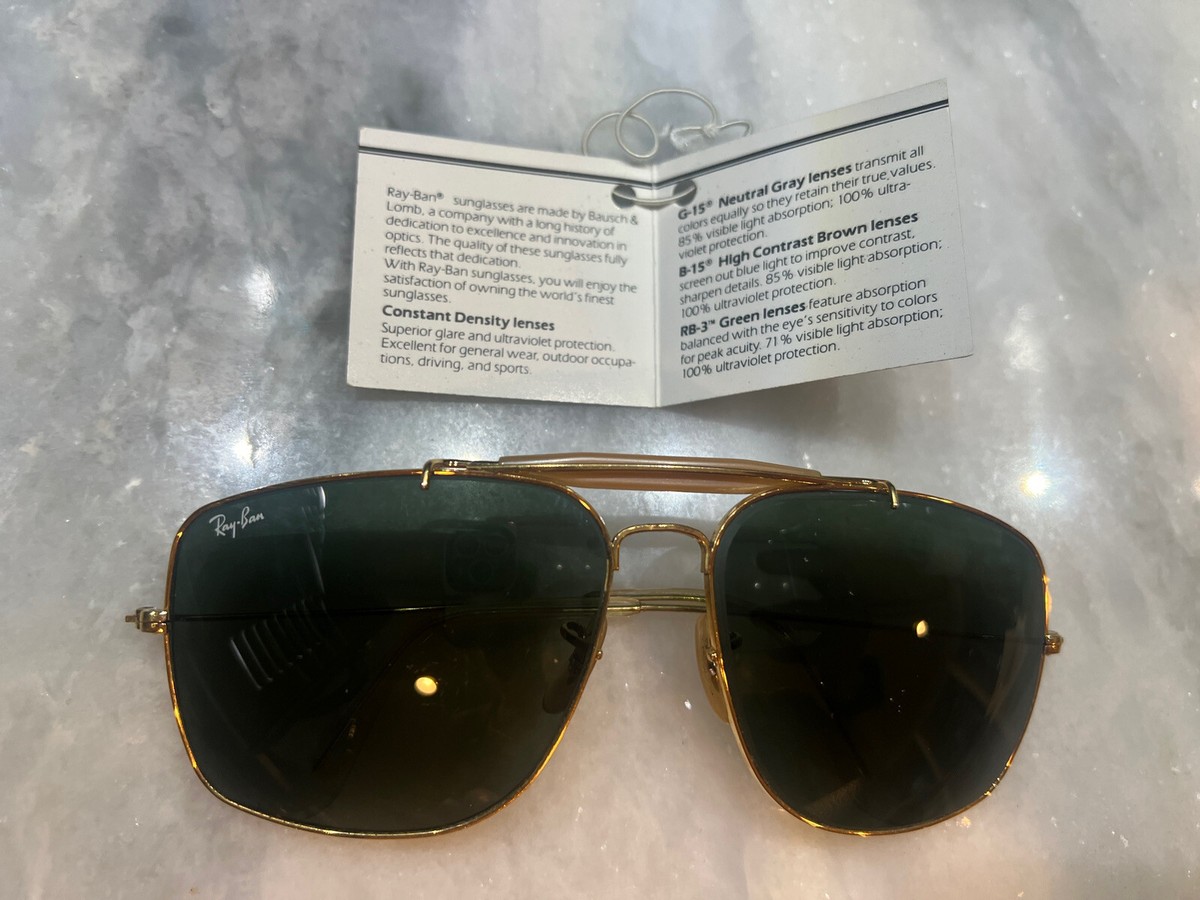 VINTAGE B&L Ray Ban W0504 G15 UV GP Explorer II Aviator Sunglasses 