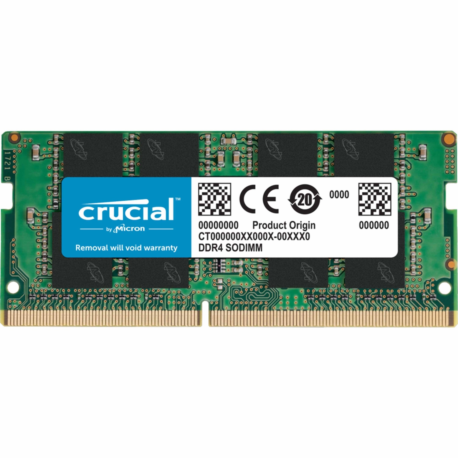 Crucial Ddr4 4gb 2666mhz Sodimm Modulo Banco Ram Notebook Aio So-dimm Cl19_