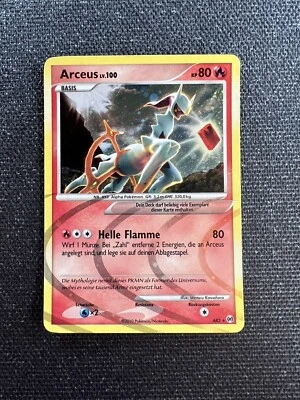 Pokemon Karte - Arceus Holo AR3 - Platin Arceus Deutsch - Excellent - Bild 1 von 4
